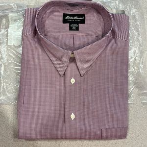 NEW Eddie Bauer Long Sleeve Button Down Shirt XXXL Tall